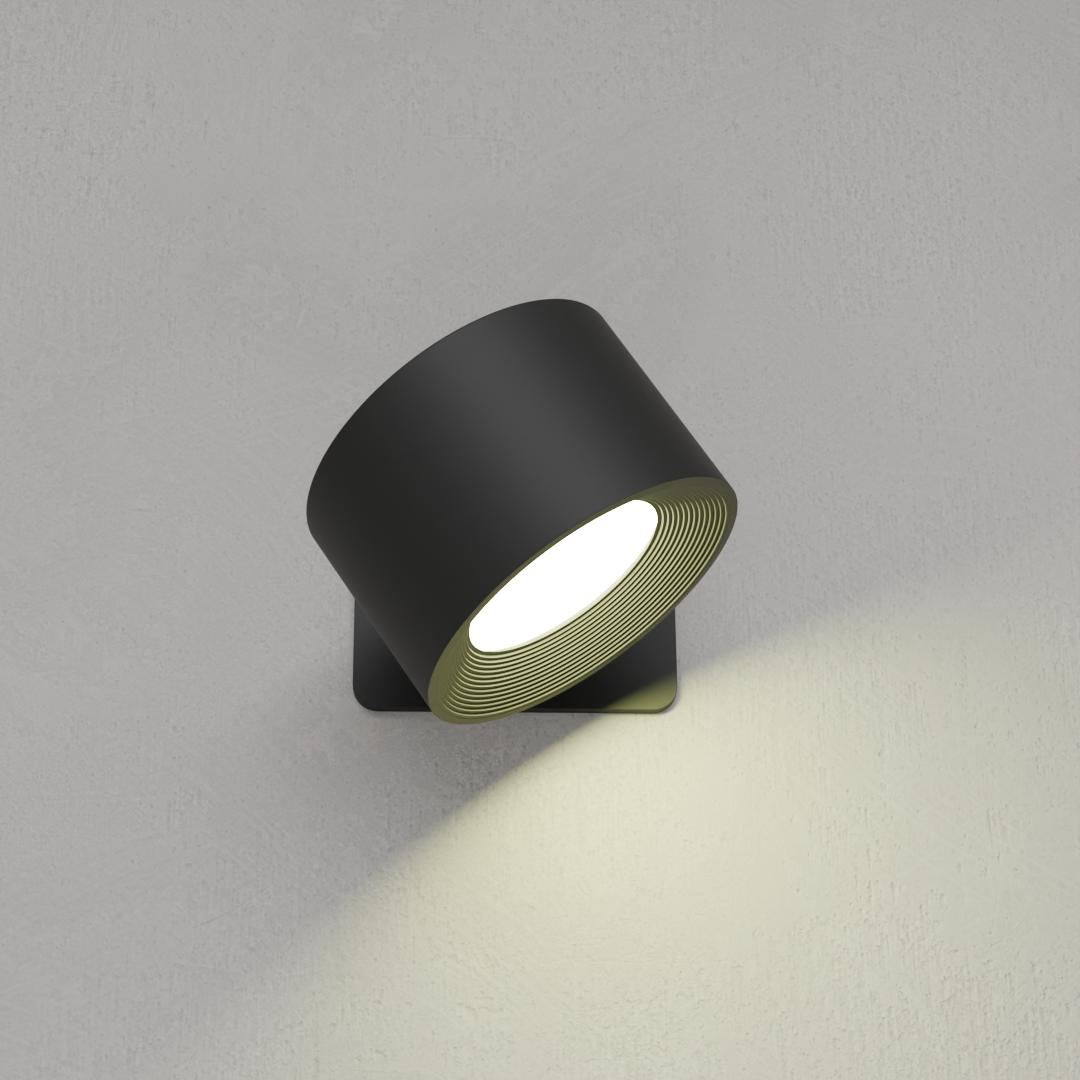 360 ° rechargeable wall lamp v2