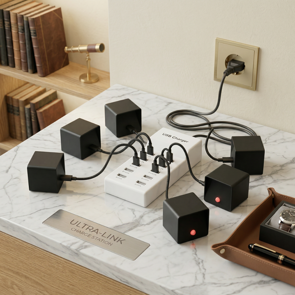 MultiCharge 10 Port | 5V USB Dock (US plug)